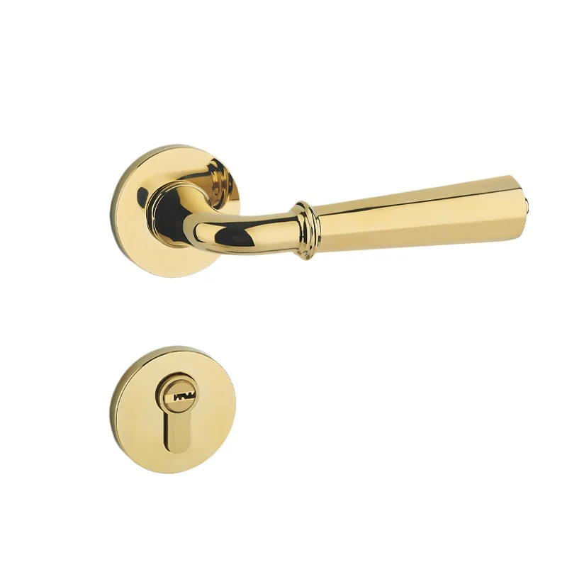 New Chinese-style French bedroom door locks, room door locks, solid wood door locks, universal silent design