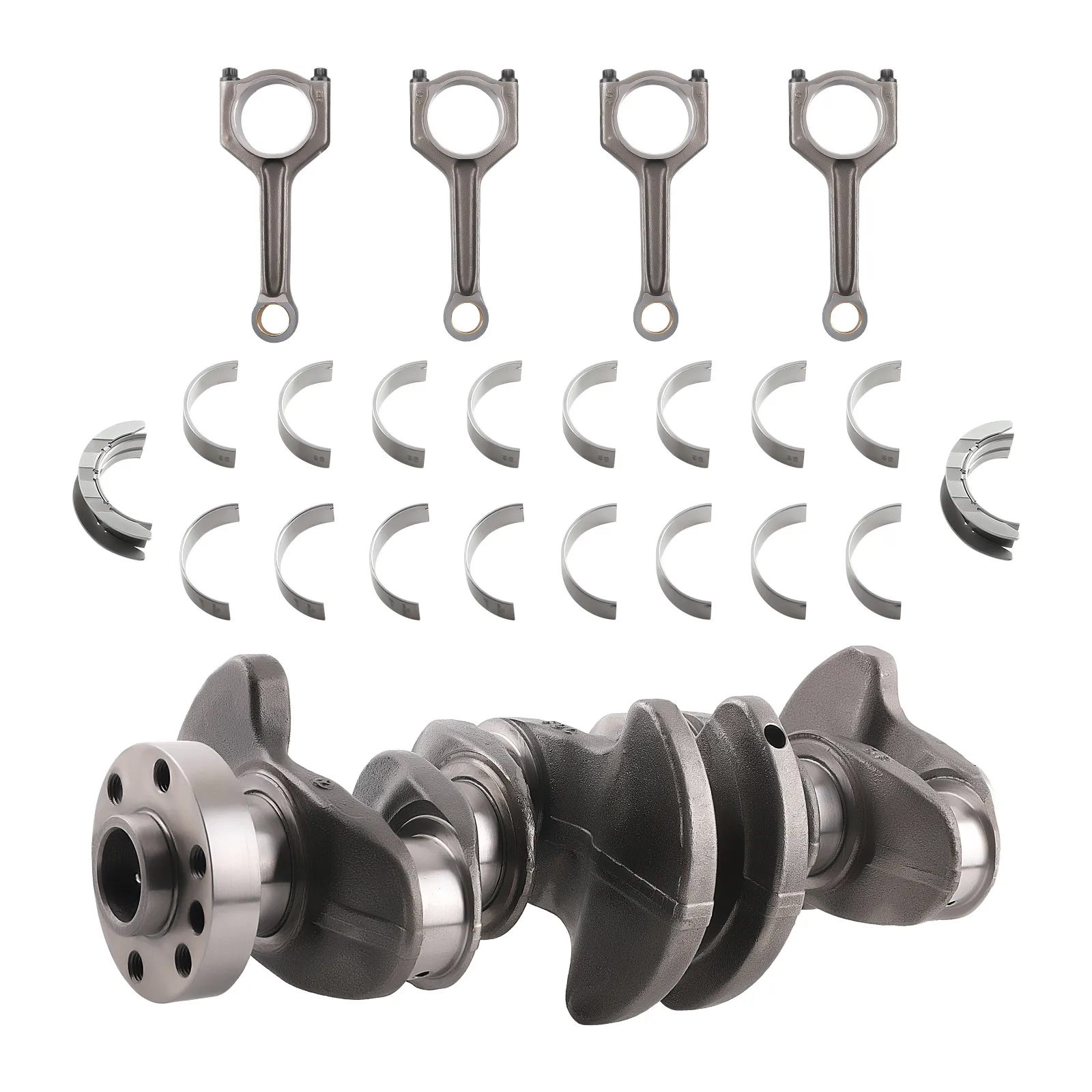 G6DH Engine Crankshaft ConRods & Bearing Set For 10-16 Hyundai Kia Sorento 3.3L