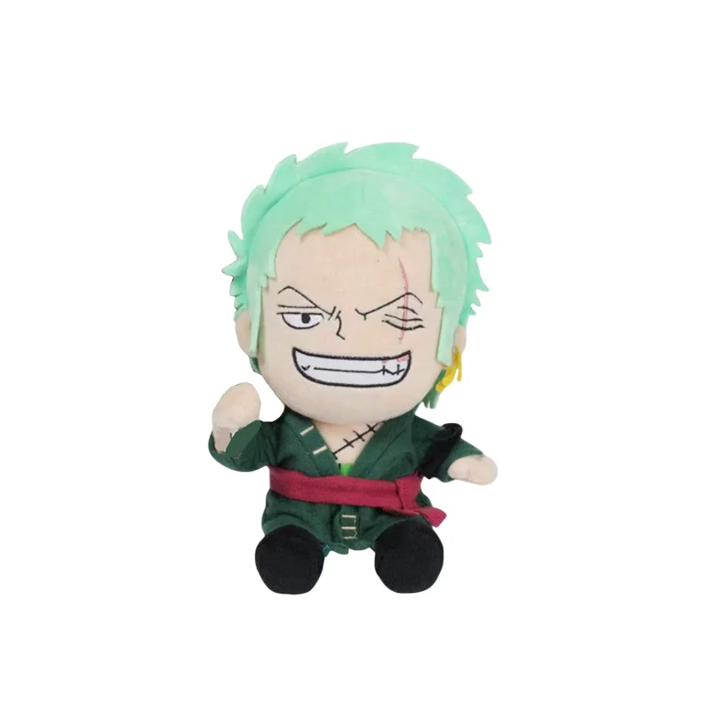 10-25cm tek parça serisi peluş doldurulmuş oyuncaklar Luffy Zoro Ace karikatür Anime şekilli kalıp anahtarlık kolye bebekler bebek doğum günü