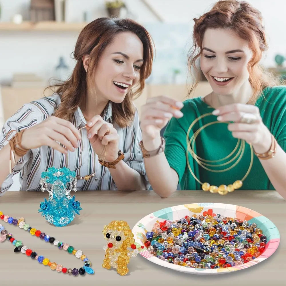 20/50/100 قطعة أرجواني 4*6 مللي متر خرز زجاجي كريستالي محفور مع خرز دائري تباعد فضفاض ، يستخدم لصنع المجوهرات في الهالوين