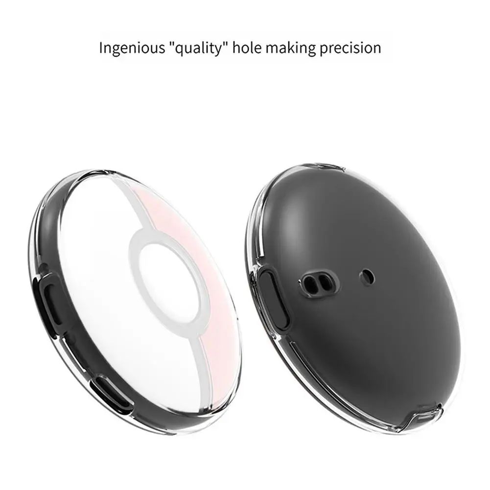 Crystal Shell Case para Pokemon, capa dura transparente com alça de mão, acessórios de proteção, Go Plus, PC, D1S8