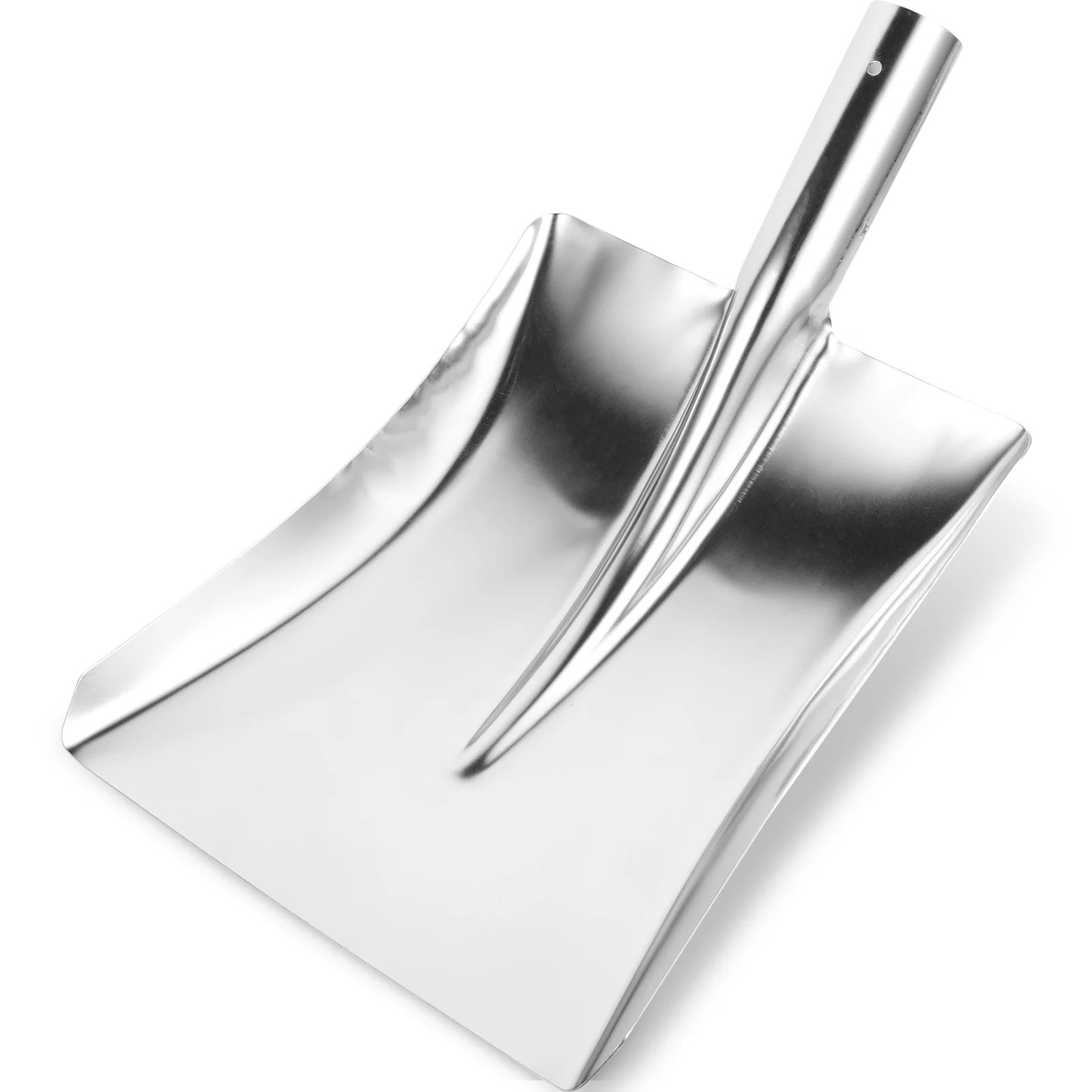

Square Head Steel Shovel Snow Removal Tool Stainless Dust Pan Durable Garbage Shovel Cleaning Supplies Travel