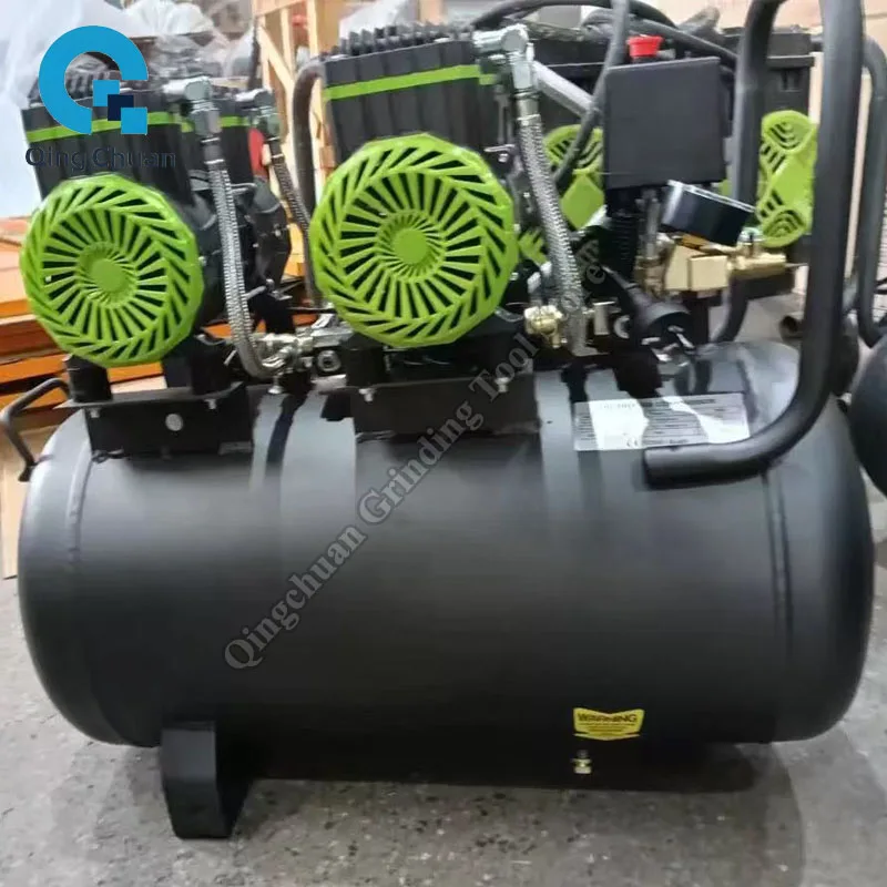 Oil Free Silent Air Compressor Spray Painting Dust Blowing Household Woodworking Nail Gun Inflation Air Compressor