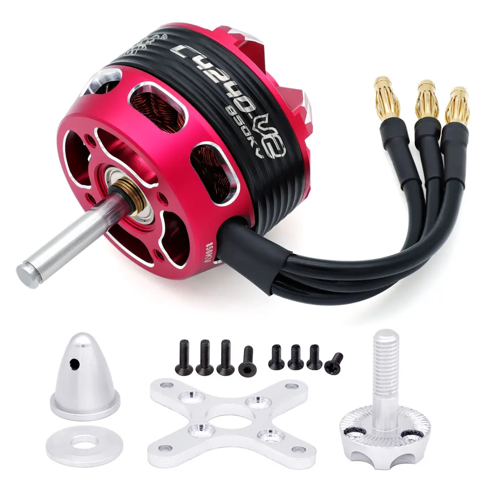 SURPASS HOBBY Brushless Motor 3-6S C4240 C4250 C4260 per RC Aircraft Plane Multicopter Brushless Outrunner Motor