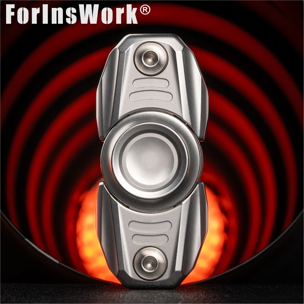 GJM PROMETHEUS EDC チューニングフォーク オープンアーマー フィジェットトイ |   3-in-1 磁気減圧玩具 音付きフィジェットスピナー