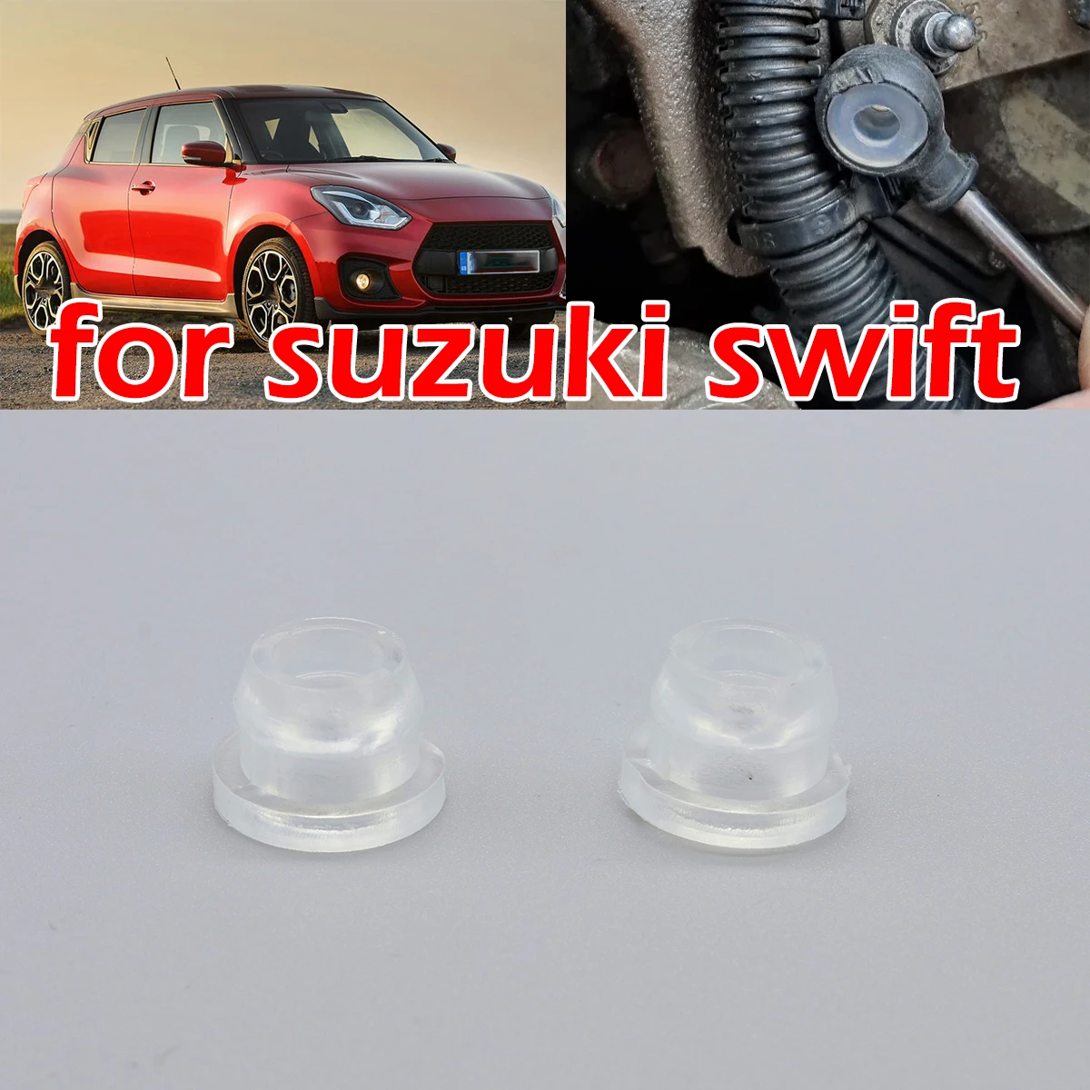 Gear Shift Cable Bushing For Suzuki Swift Gearbox Pull Head Lever Line Rubber Sleeve Transfer Case Retainer Wearable replacement
