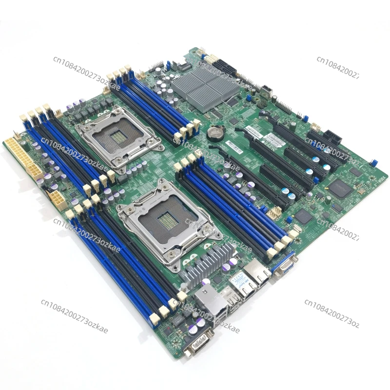 X9DR3-F 2011 Dual X79 C602 NVME Main Board Game Multi-open, Main Installation, Desktop