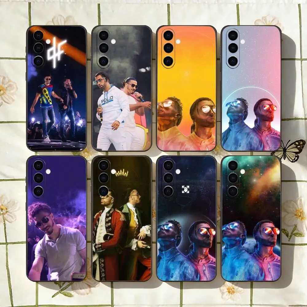 R-Rapper P-PNL QLF Cool Phone Case For Samsung Galaxy A73,A72,A71,A70,A53,A52,A51,Others Soft Black Cover