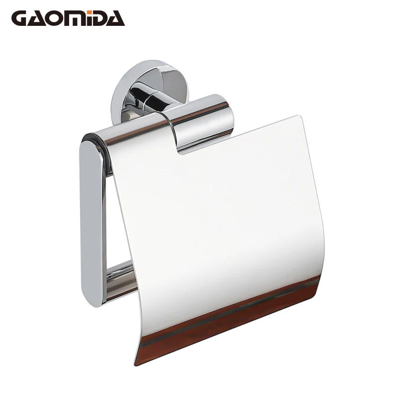 Porta carta igienica di design con coperchio Organizer per Wc cromato appendiabiti in ottone nero scatola per fazzoletti per accessori da bagno