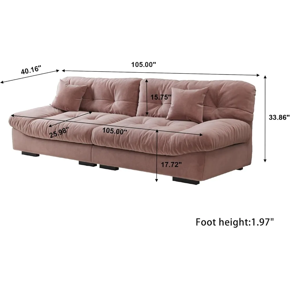 Cloud Modular Sectional Sofa,105