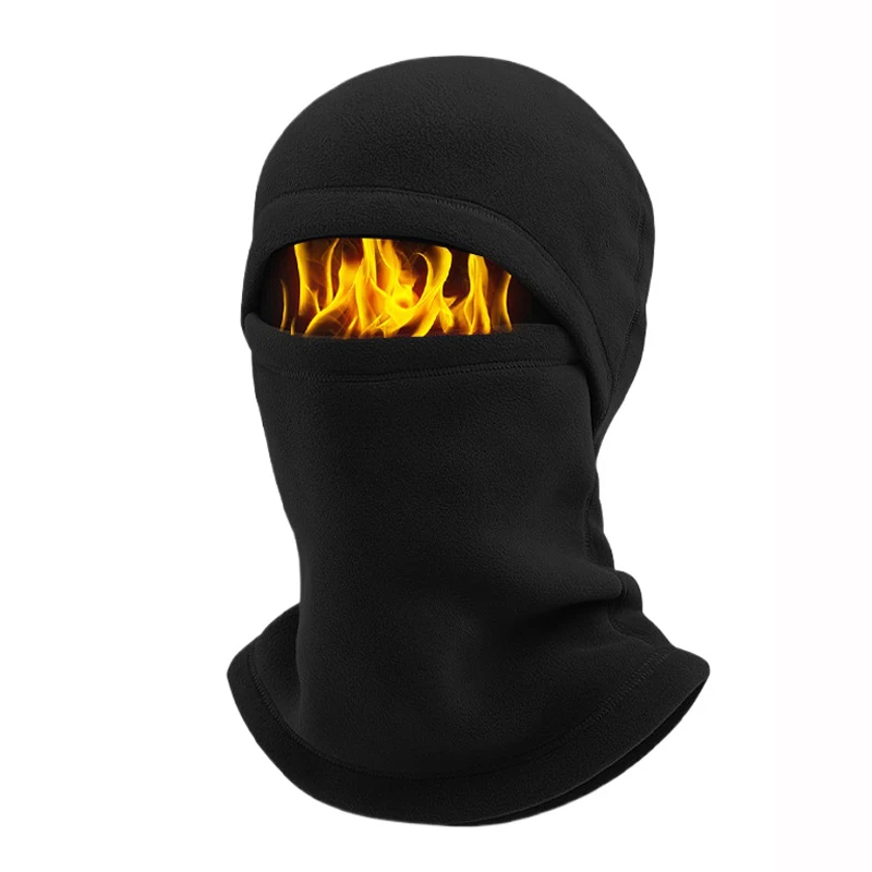 Winter Fleece Balaclava Männer Gesicht Wärmer Mützen Thermische Kopf Abdeckung Outdoor Radfahren Bergsteigen Maske Hals Kappe – Detail 7