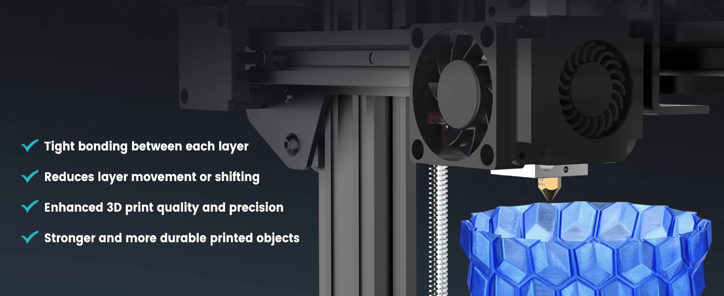JAYO 3D PETG/PLA/PLA+ Filament 1.75mm +/-0.02mm PLA Filament 5 Rolls For Bambu FDM 3D Printer Neatly Wound 3D Printing Material