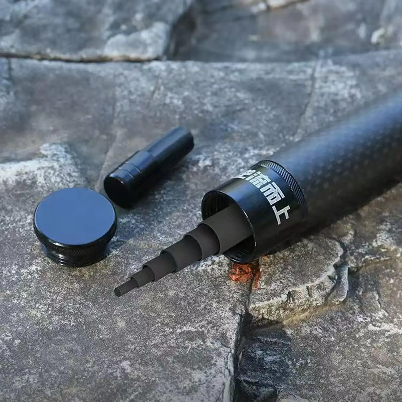 

Small Fishing Pole 51 Inch Portable Telescopic Fishing Pole Angler Gear Kid-Friendly For Beginner Fishermen River Lake Stream