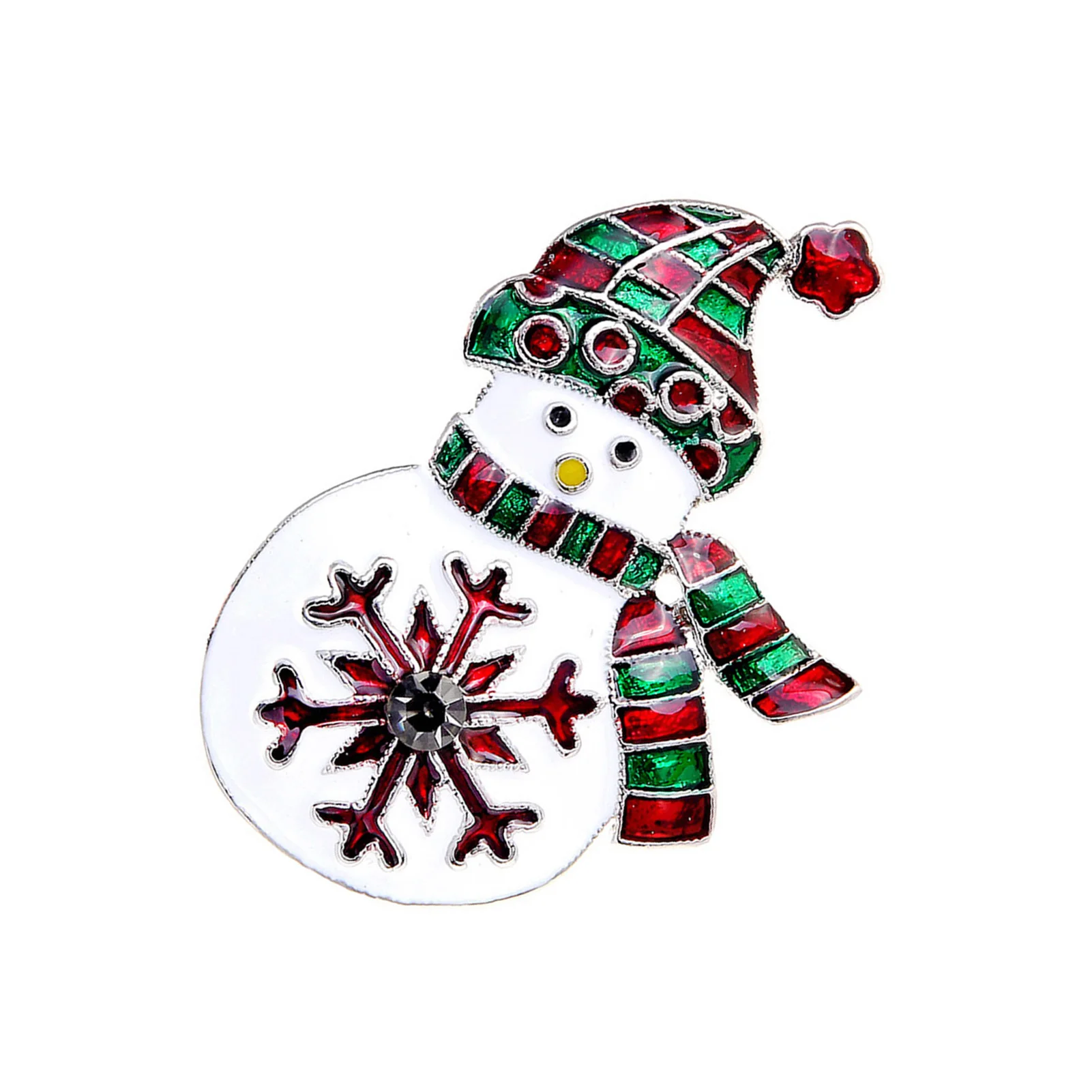 Female Christmas Theme Brooch Pins Funny Lapel Pin Clothes Backpack Decoration for Coats Jackets Sweaters Suit Overcoat