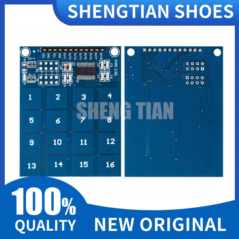 TTP229 16 Channel Digital Capacitive Switch Touch Sensor Module For Arduino