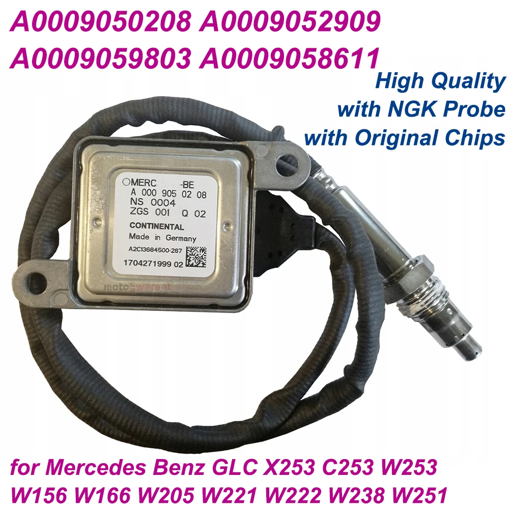 

Высококачественный датчик NOx A 0009050208 A 0009052909 A 0009059803 0009050208 Для Mercedes Benz X253 C253 W253 W166 W205 W212