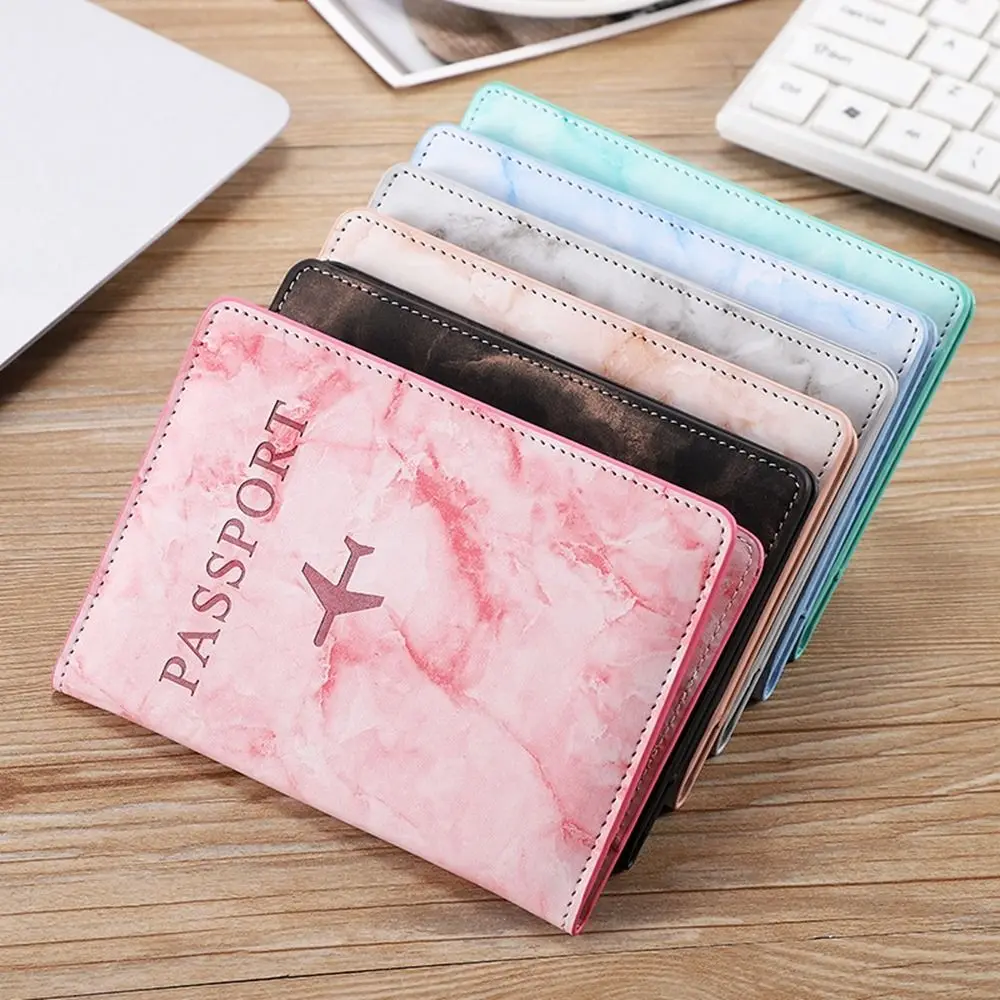 Ticket Holder Certificate Storage Bag PU Leather PU Card Case Travel Accessories Passport Holder Passport Protective Cover