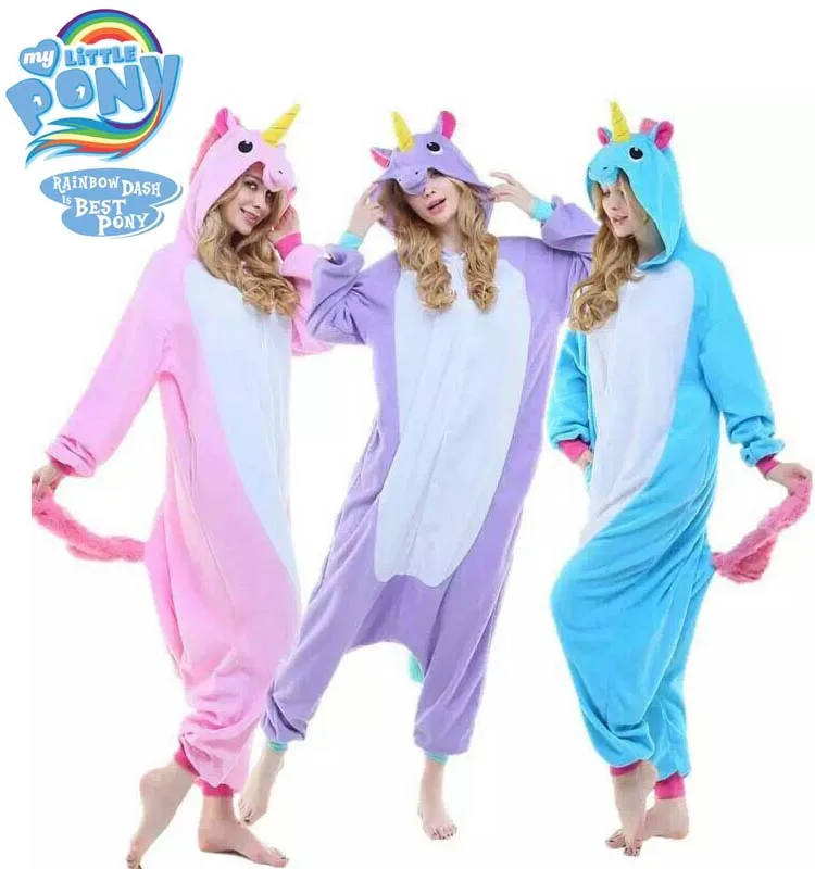 

Halloween Parent-Child Matching Cartoon Animal Unicorn Performance Suit Anime Jumpsuit Game Uniform