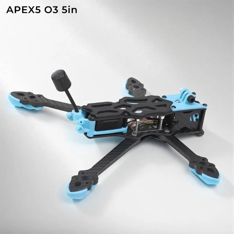 

MARK5 O4 PRO 5inch 225mm Wheelbase Carbon Fiber Frame Kit with 5mm Arm For RC FPV Freestyle Long Range Racing Drone Quadcopter