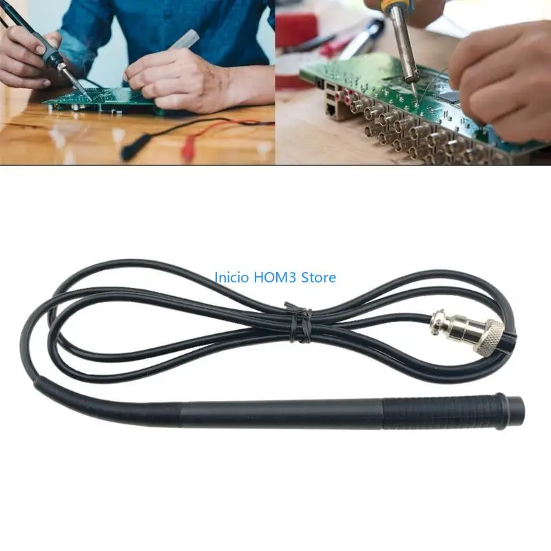 A5YD S1 Soldering Handle 5-Core Wiring For KSGER T12 Soldering Iron Station High Temperature Resistant Silicone Handle STM32