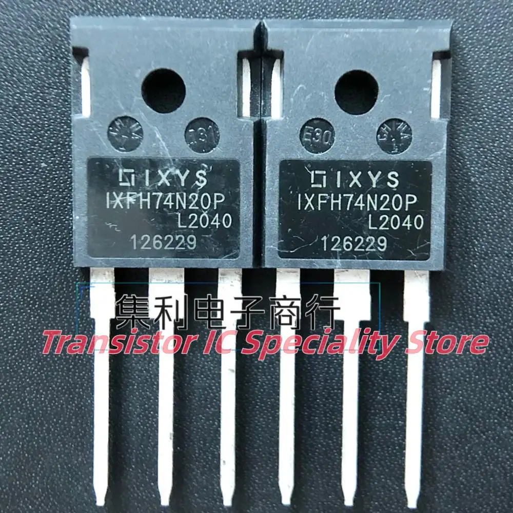 5PCS-10PCS  IXFH74N20P  MOS 74A 200V N Imported  Original  Best Quality