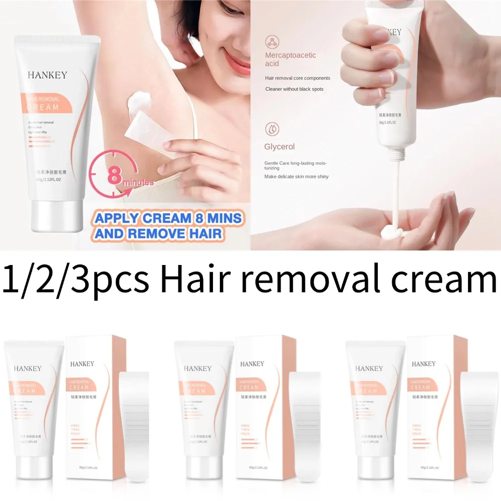 Hair Removal Cream Permanent Epilator Private Area Painless Hair Remover Growth Inhibitor Spray For Sensitive Skin 1/2/3pcs 2026