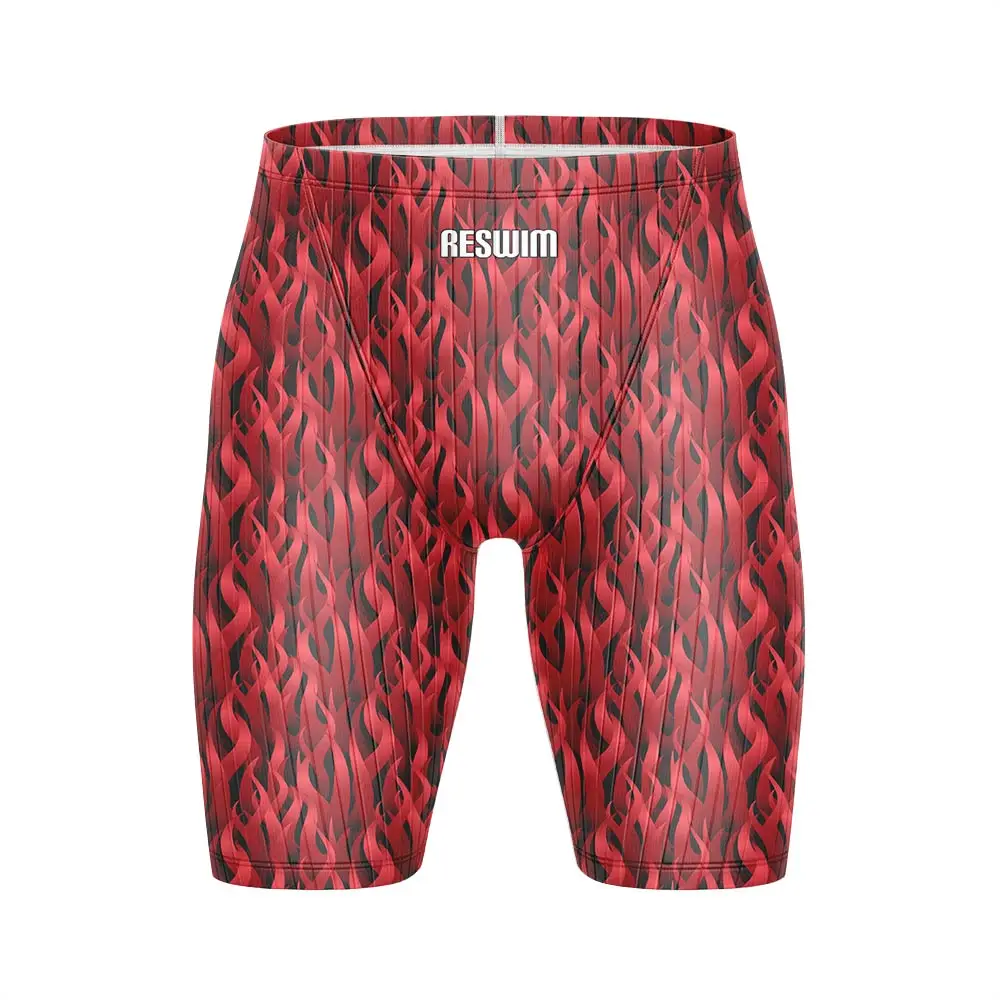 Image 6: Collants d'été pour hommes, short de bain, maillot de bain à séchage rapide, pantalon d'entraînement de sport, Lycra, plongée, plage, surf, brouilleur