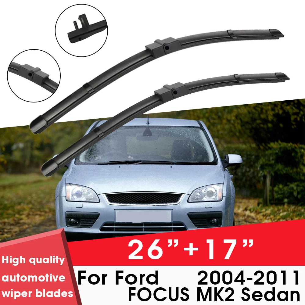 Car Wiper Blade Blades For Ford FOCUS MK2 Sedan 2004-2011 26