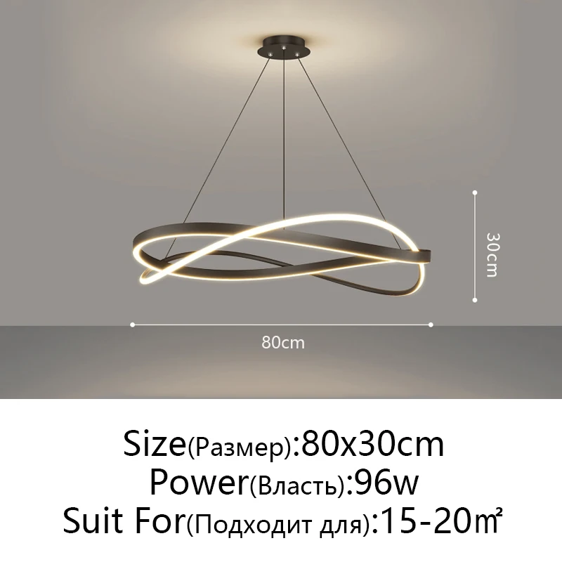Minimalistische lichte luxe woonkamer hanglampen Postmodern eenvoudig restaurant Lichte slaapkamer Plafondlamp Home Decorations