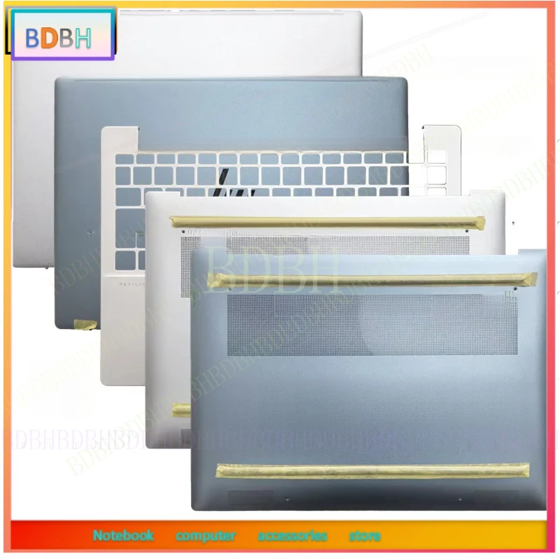 TT   New For HP Pavilion Plus 14-EY 14Z-EY 14-EW TPN-W160 Back Cover/Palmrest/Bottom