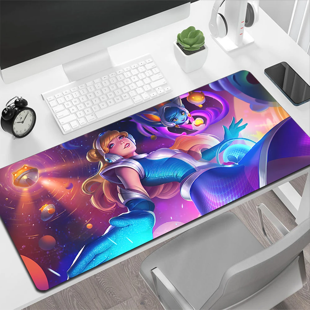 Tapis de souris de jeu, accessoire de bureau, pour ordinateur Gamer, taille XXL