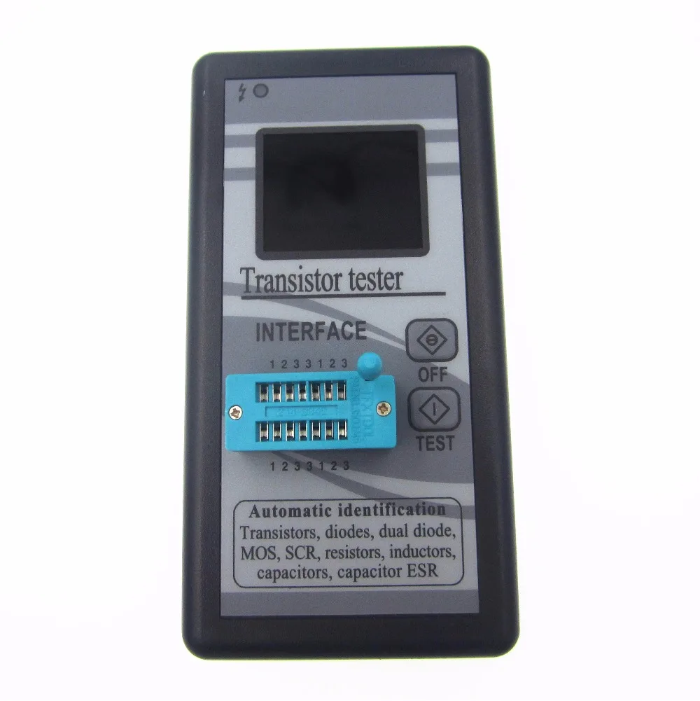 HAILANGNIAO 1pcs Multi-purpose Transistor Tester 128*160 Diode Thyristor Capacitance Resistor Inductance MOSFET ESR LCR Meter TF