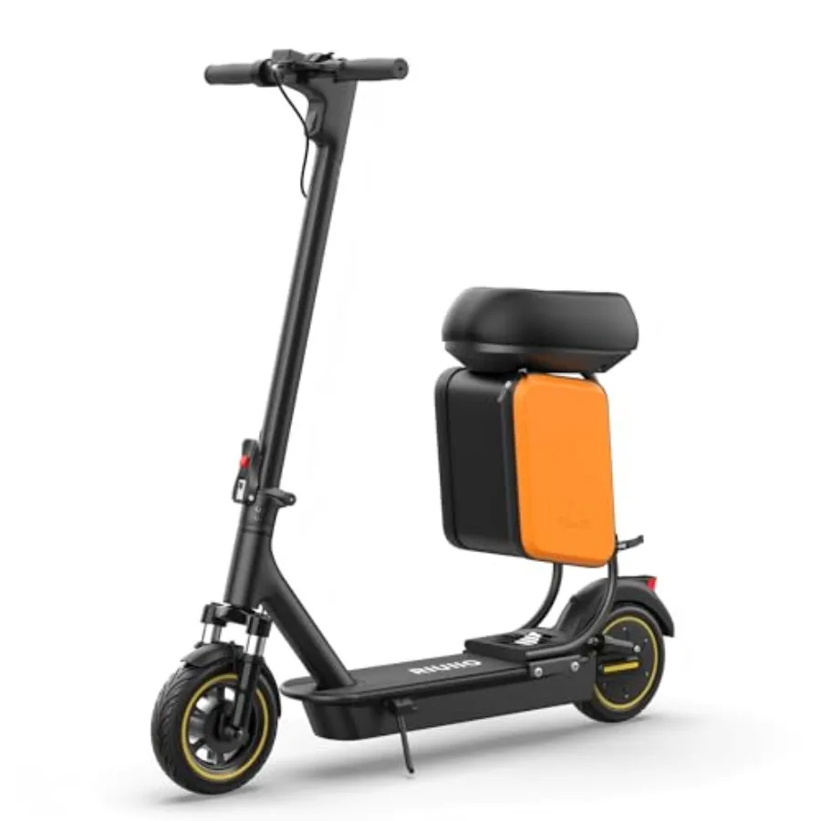 

Electric Scooter for urban commuting, aluminum alloy frame, matte black finish, 500W motor with 22MPH top speed and 41-mile ran