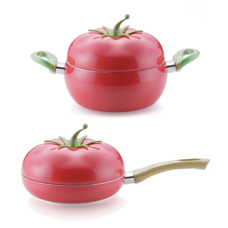 

New Fruit Tomato Stockpot Frying Pan Cooking Pot Saucepan Induction Cooker Aluminum Cookware Nonstick