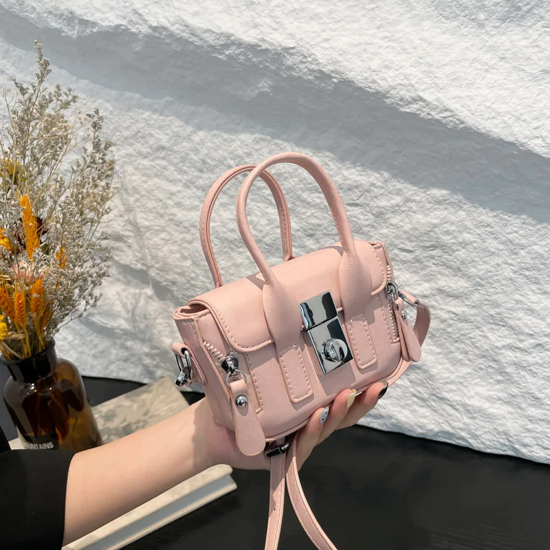 

​​2025 Spring Vintage Square Bag Unique Crossbody Purse Minimalist Shoulder Handbag Stylish Small Tote for Women​