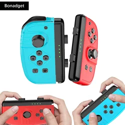 Mando inalámbrico para Nintendo Switch, Joystick Con giroscopio de 6 ejes, Turbo Joy Con