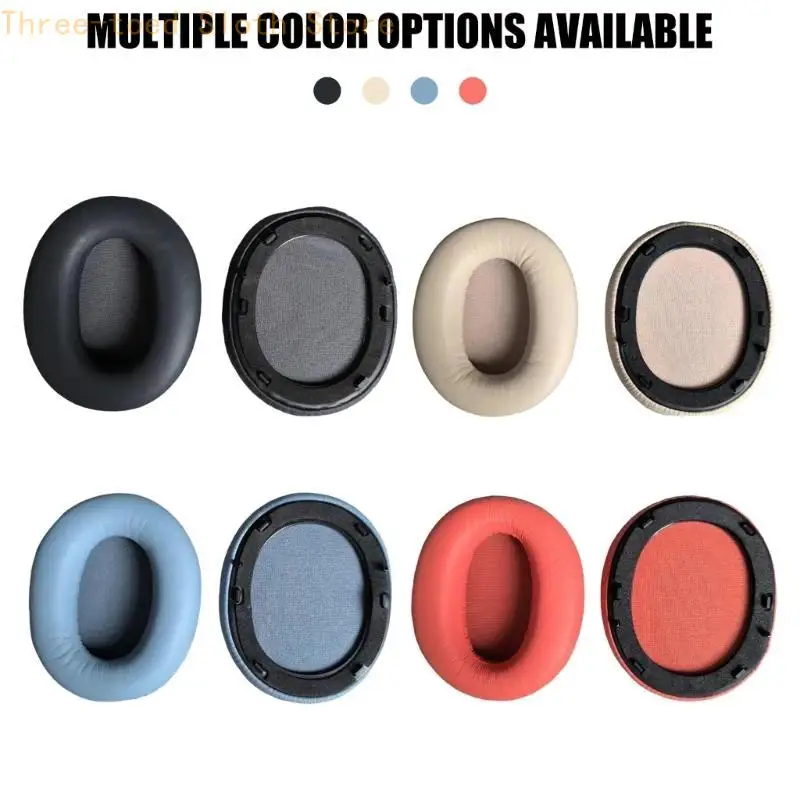 1PAIR EAR PAD Headset Earmuffs untuk W820NB Headphone Earpads Ear Pad Spons Cushions Cover E74A
