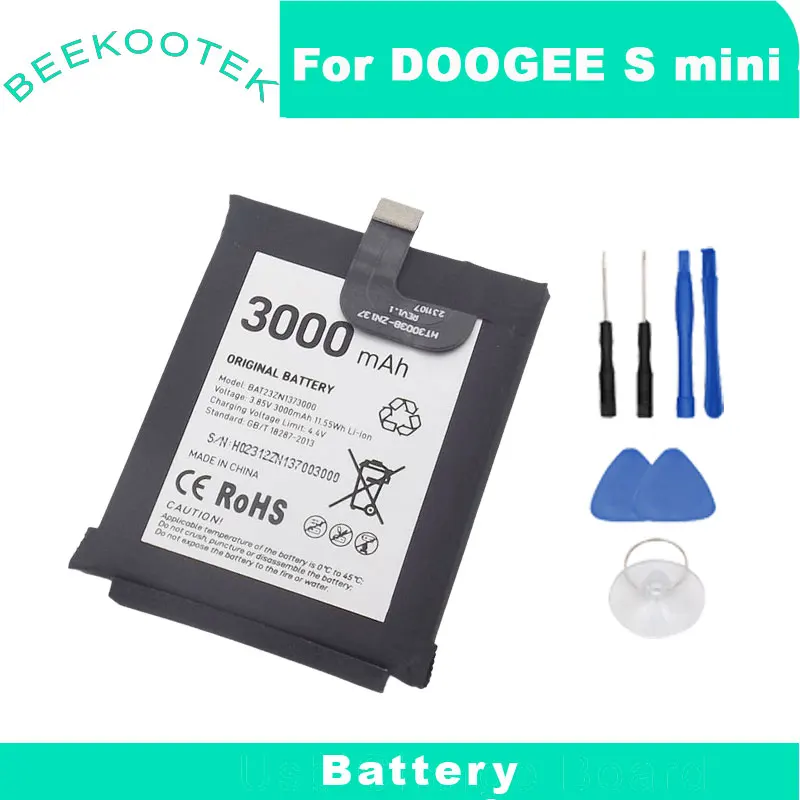 

New Original DOOGEE S mini USB Battery Inner Built Cell Phone Battery Repair Accessories For DOOGEE S mini Smart Phone