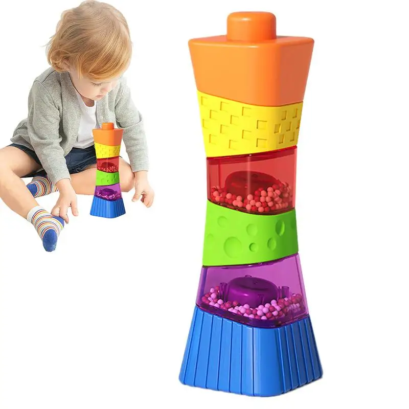 

Sorting Stacking Blocks Irregular Colorful Shape Building Blocks Set Early Educational Toys Stacking Tower Balance Activity Toy