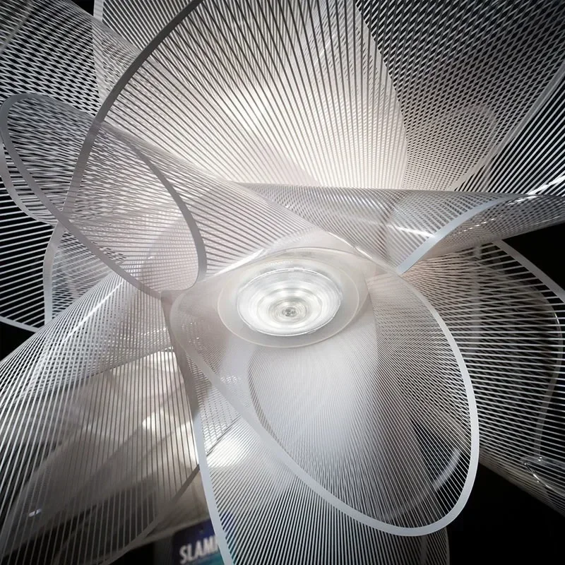 بولي كلوريد الفينيل الحديثة مصمم مصباح غرفة نوم غرفة الطعام قلادة LED أضواء لغرفة ديكور الشمال الكلاسيكية مصابيح السقف إضاءة ديكوريّة المنزل