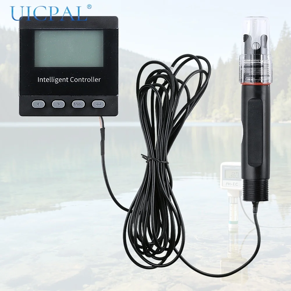 PH-Sensormodul mit Intelligenter Steueranzeige 0-14 0,01 Wasserqualitäts-Transmitter RS485 4-20mA Relais DC24V AC220V – Detail 4