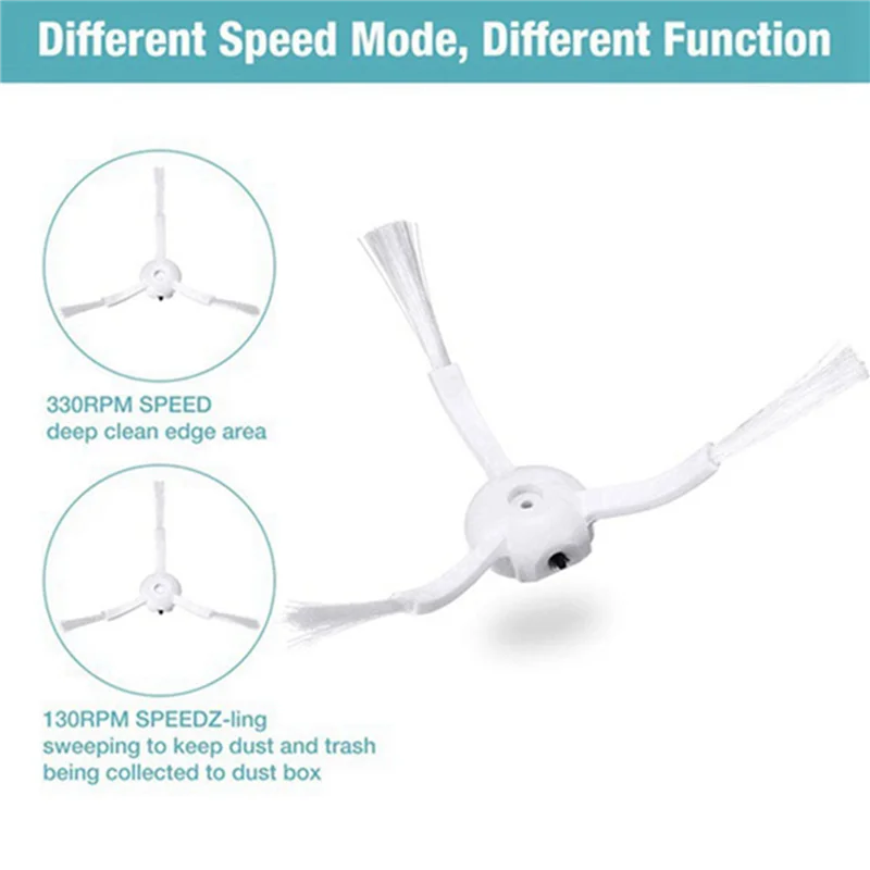 【Minimalist】2Set HEPA Filter Main Brush Side Brush For Xiaomi 1S Roborock S6 S5 MAX S60 S65 S5 S50 E25 E35 Vacuum Parts Accessor