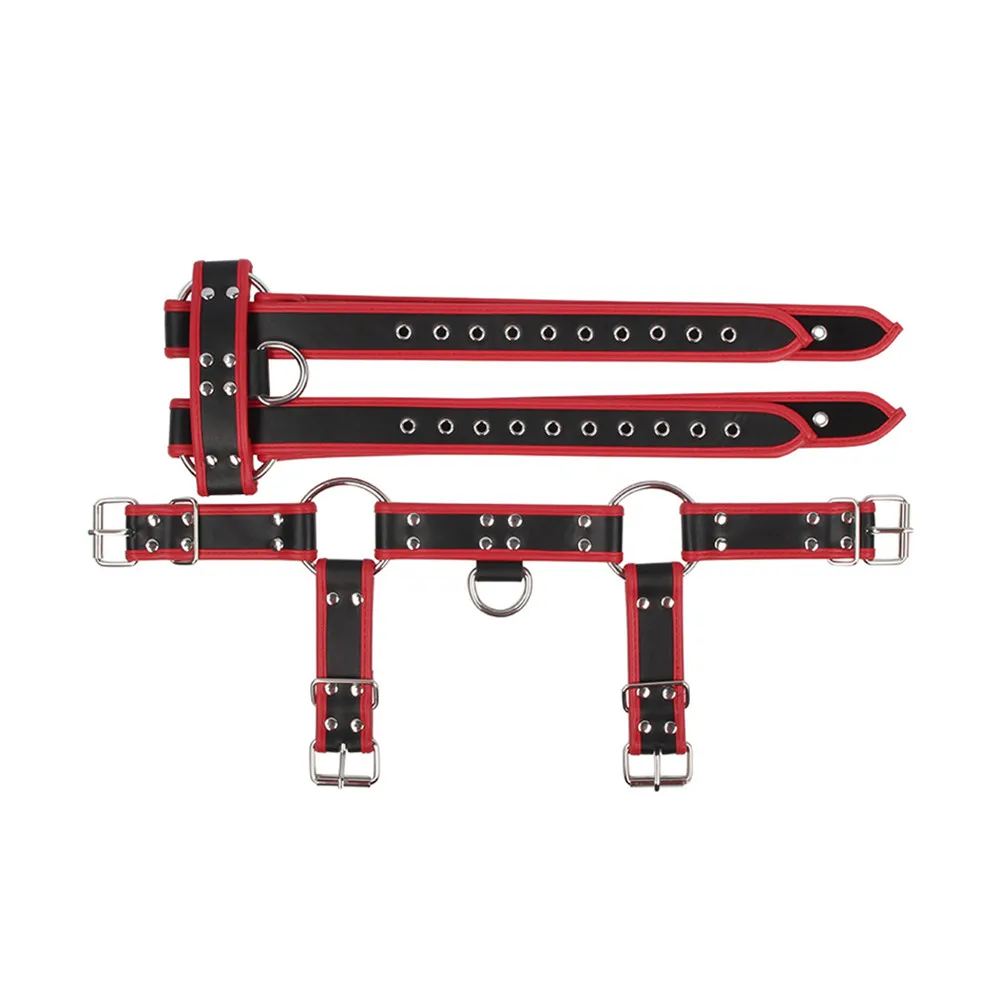 6 Colors Men Harness English Bull Dog Leather Chest Belt Fetish Clothing Sexy Straps Bondage Erotic Products Sex Toys For Men - Image 3