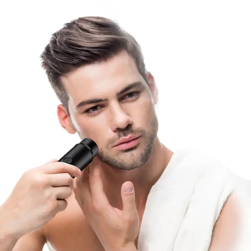 033 미니 휴대용 전기 면도기, 셀프 어시스턴트 헤어 메이커, 무선 충전식, 눈썹 위 아래 입술, Ch