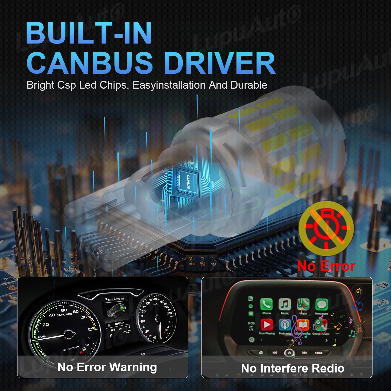 NLpearl 2 قطعة T15 LED مصباح W16W LED Canbus لا خطأ السوبر مشرق 4014 SMD 921 912 LED مصباح لسيارة احتياطية عكس الضوء 6000K #4