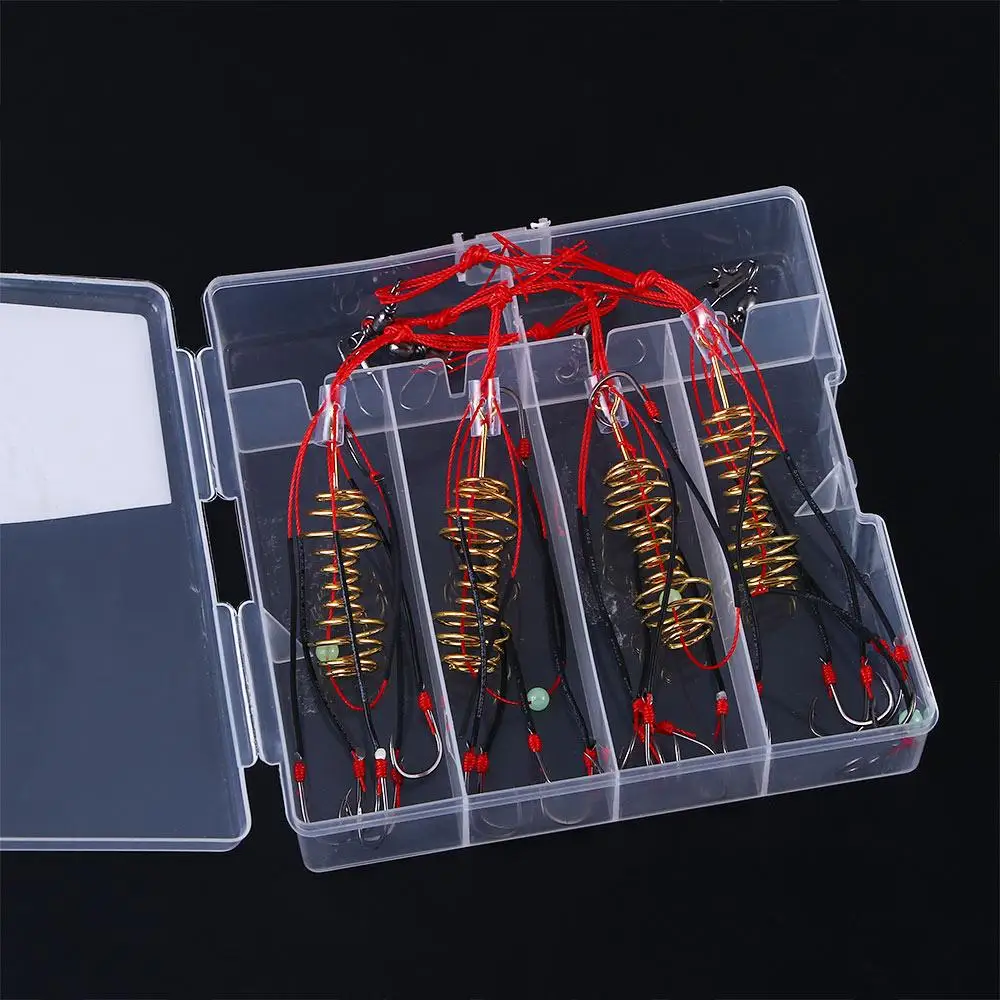 Trap Feeder Anti Winding Luminous Beads Fishing Tools Explosion Fishing Hooks Fishing Bait Hooks Fishinghook Lure Trap Hooks