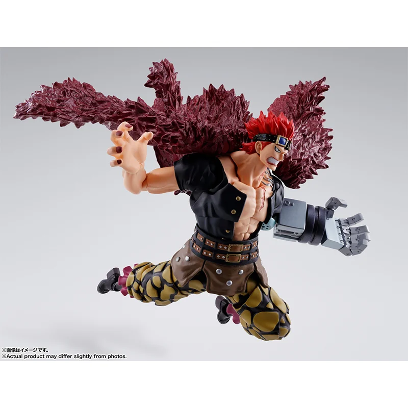 Bandai S.H. figuarts 100% SHF eustass KID One The Raid onigashima In Stock Anime โมเดลฟิกเกอร์ของเล่น