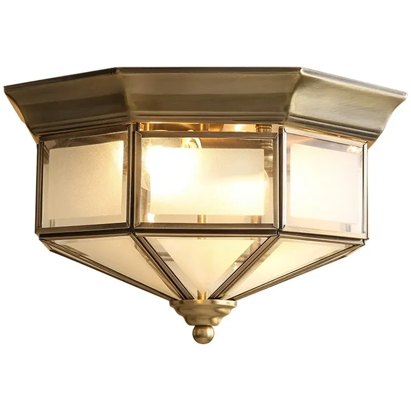 

American-style all-copper lamps, balcony, aisle, corridor lights, kitchens, bathrooms, entrance lights, ceiling lights