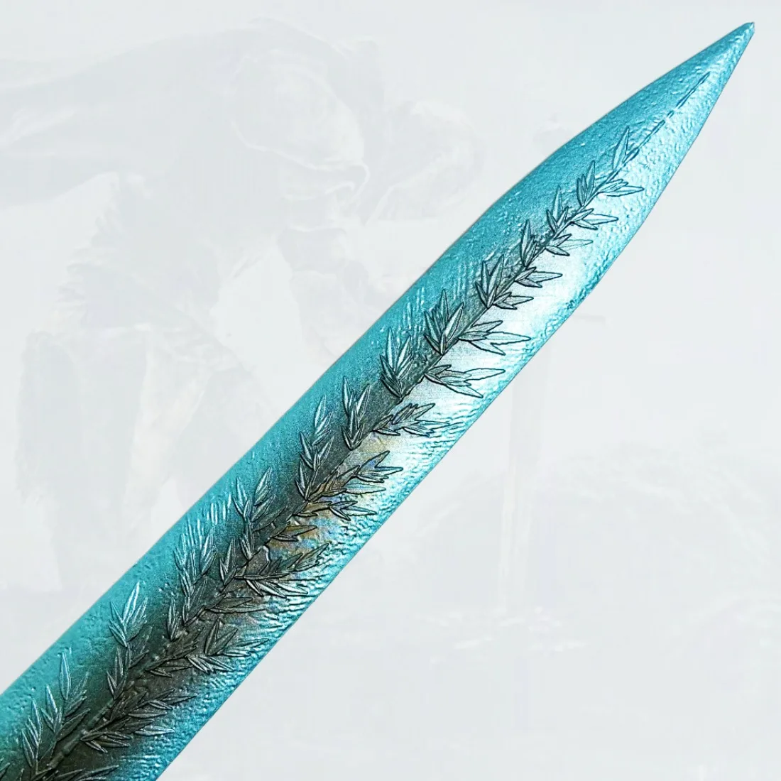 11.6 inch Elden Dark Moon Greatsword Metalen Katana Zwaard Originele Samurai Ninja Mes Katana Sabel Cosplay Accessoires Prop Speelgoed