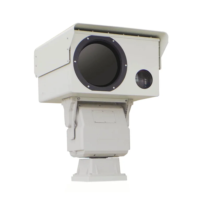 Telecamera PTZ termica a lungo raggio antiterrorista per la sicurezza terrestre ad alta risoluzione